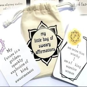 My Little Bag of Sweary Affirmations Gift Funny
